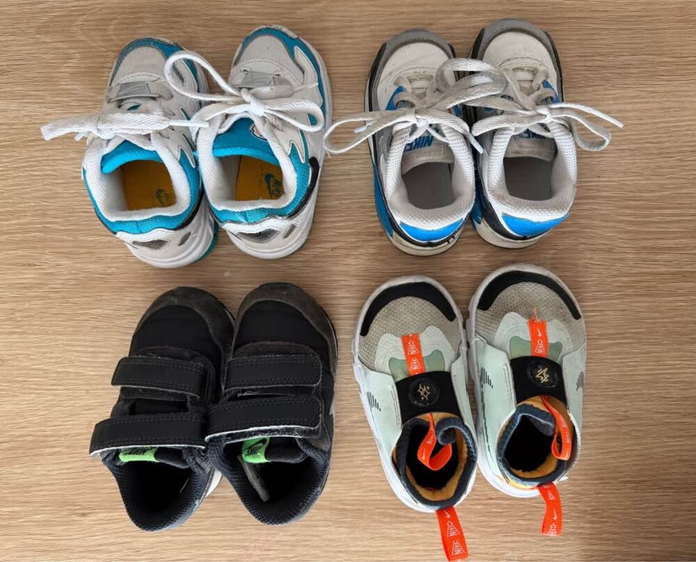 Bundle Lot of Nike Toddler Boys Shoes Size 5